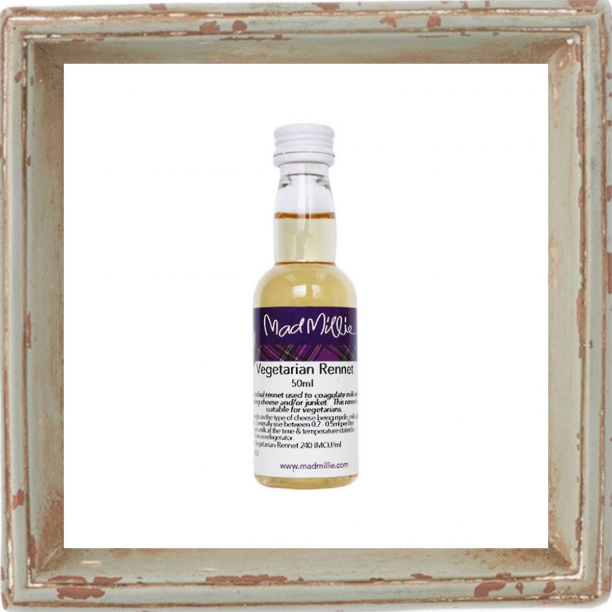 Vegetarian Rennet 50ml - Mad Millie